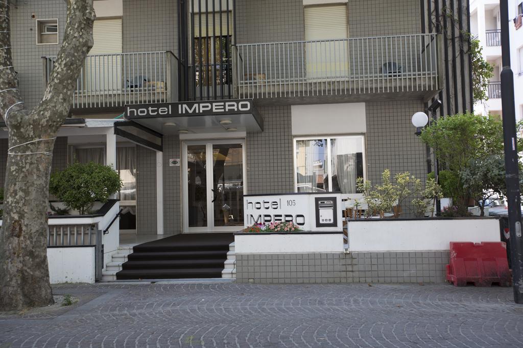 Hotel Impero Rímini Exterior foto